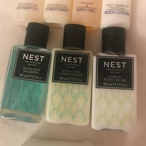 Travel shower/body set